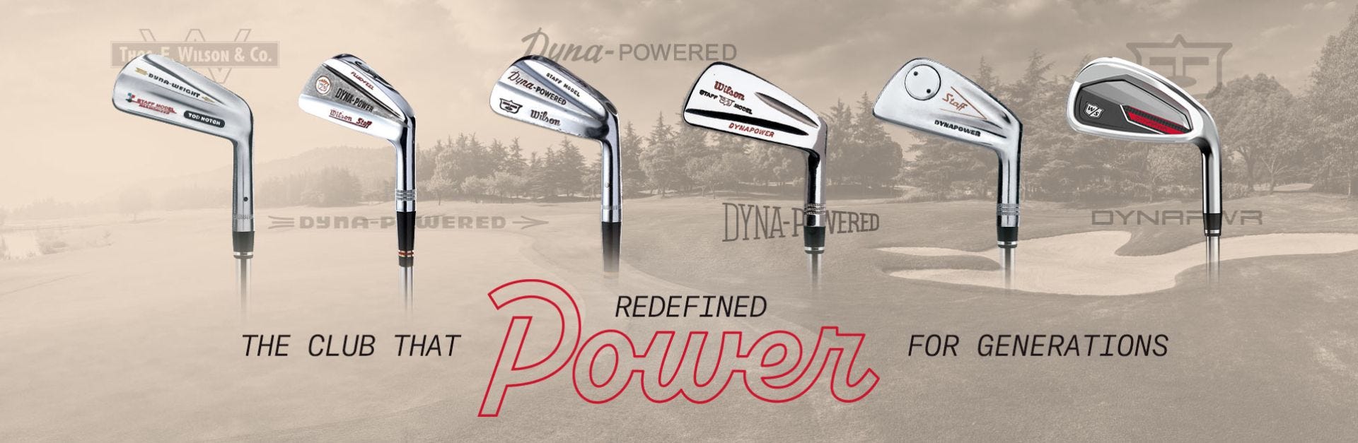 Wilson staff dynapower irons best sale